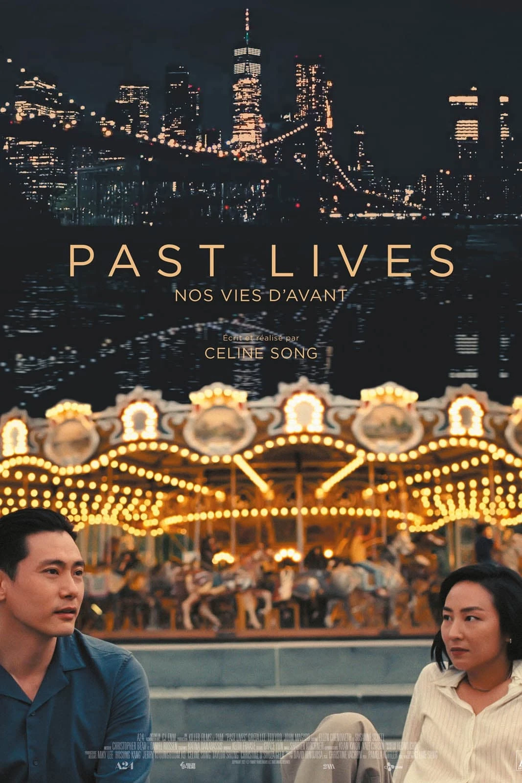 Постер фильма «Past Lives» / «Nos vies d'avant» (2023)